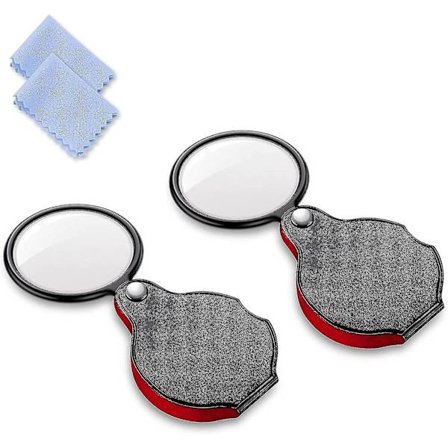 2 kpl Paranneltu 5x Pieni Luppi Lapsille/Ikääntyneille, Taskuluppi