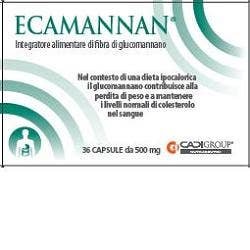Ecamannan 36cps 500mg - Integratore Naturale Potente