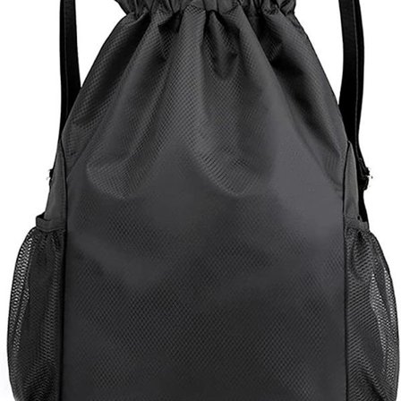 Sports rygsæk, træningstaske, vandtæt sportstaske med lynlås. Indvendig hoftelomme