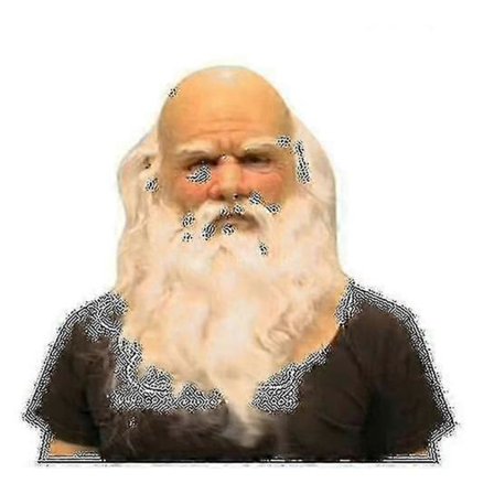 Julmask Tomte Huvud Latexmask Ansikte Människa Mask Cosplay-g