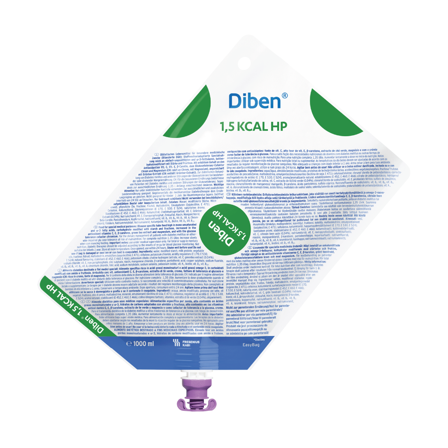 Diben 1,5 kcal HP sondeløsning, 8x1000 ml
