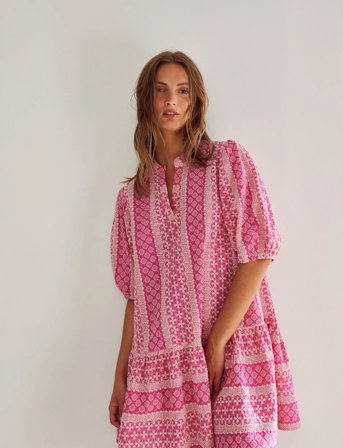 Noella Lillianna Dress - Pink - L