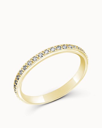 Eternity Ring Jessica 18K Yellow Gold - Lab-Grown Diamonds från VANBRUUN