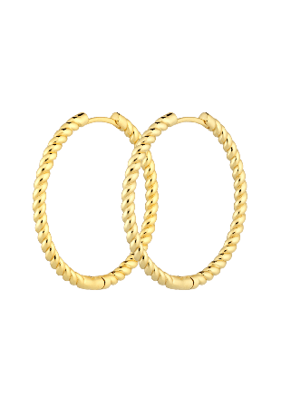 Charlotte Bonde STHLM Timeless Spin Amazon Hoops Smycken & klockor Dam Guld ONESIZE