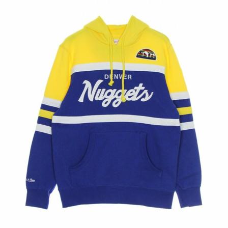 Mitchell & Ness, Hoodie Niebieski, Mężczyzna, Rozmiar: S