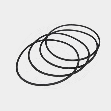 Packningssats laddluftkylare D3, D4, D6