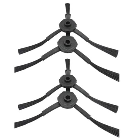 2 par robotdammsugare 3-armad sidoborste för CEN540 CR120