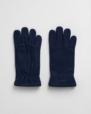 GANT - Melton-hansker til herre marine