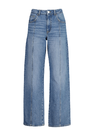 GANT Relaxed Fit Straight Seam Jeans Dam Blå 29
