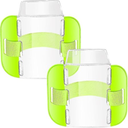 Armbåndsholder for ID-kort - 2 stk. ID-kort- og lisensholder for nødetater og sikkerhetspersonell - WELLNGS