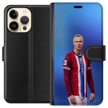 Kompatibelt Lommeboketui til Apple Apple iPhone 14 Pro Max Erling Haaland Manchester City Norge fotball angriper toppspiller utrolig målproduksjon kr