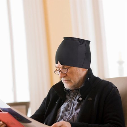 Huvudvärk/Migrän Relief Hat Multipurpose Strechable Cold Compress Huva
