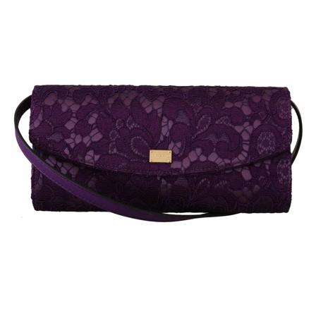 Dolce & Gabbana, Cross Body Bags Paars, Dames, Maat:ONE Size
