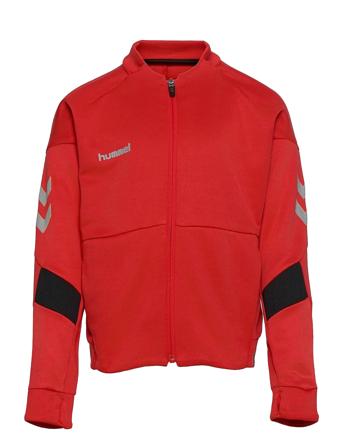 Tech Move Kids Poly Zip Jacket Red Hummel