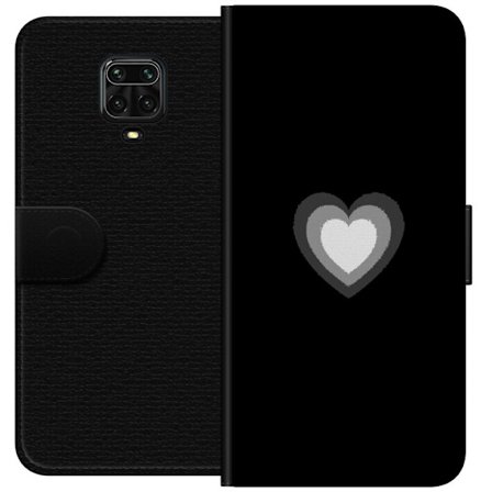 Kompatibel Tegnebogsetui til Xiaomi Xiaomi Redmi Note 9 Pro Soft Glow Heart