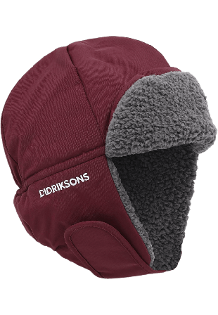 Didriksons Biggles Kid's Cap Mössor & hattar Unisex Röd 52
