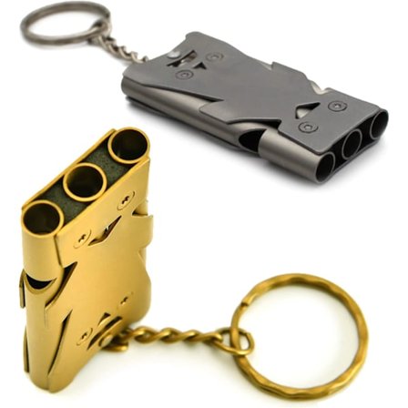 2 kpl hätäpilliä, kaksois 180dB korkea desibeli turvapilli, ulkoilun hengenpelastushätäpilli avaimenperällä, käytetään retkeilyyn ja vaellukseen koira