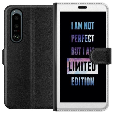 Kompatibelt Plånboksfodral till Sony Sony Xperia 5 III Unik Text