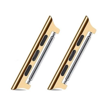 Armbands Pin Adapter till Apple Watch 42/44/45/49mm Guld
