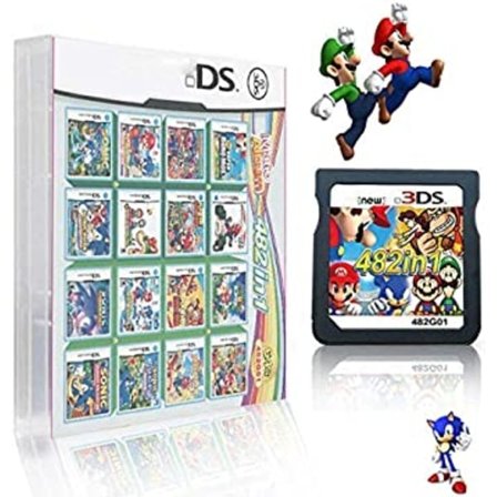 3DS NDS Spillkort Combo-kort 520 I 1 NDS Combo-kort NDS Kassett 208/482 I 1 208 i 01