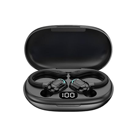 Tws Trådlösa Bluetooth-hörlurar Lång Standby Handsfree-hörlurar Trådlösa Business-hörlurar Sport Headset Hifi Mini Earhook-hörlurar Med Mikrofon Led