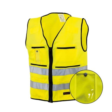 Safety Vest Reflectil - XXL Yellow