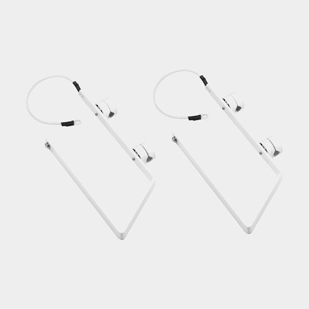 Hållare för landgång eller SUP, alu, max tjocklek: 18 cm