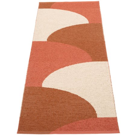 Pappelina Hill teppe 70 × 180 cm, brick/rust/cream' - 'RustBrickCream