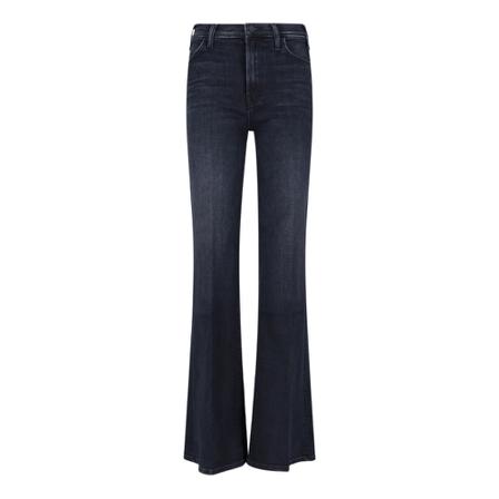 Mother, Flared Jeans Zwart, Dames, Maat:W30