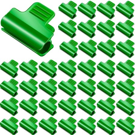 Drivhuseklemmer Film Række Dække Net Tunnel Bøjle Klip Ramme Skygge Net Stang Klip Drivhuseklemmer Til Sæsonplante Forlængelse Støtte