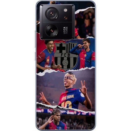 Kompatibelt Mobilskal till Xiaomi Xiaomi 13T Yamal Fotboll Spelare Barcelona