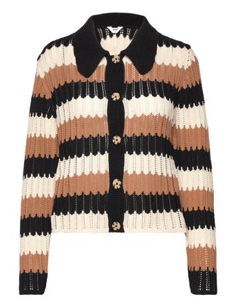 Objwasi L/S Knit Cardigan 131 Object Brown