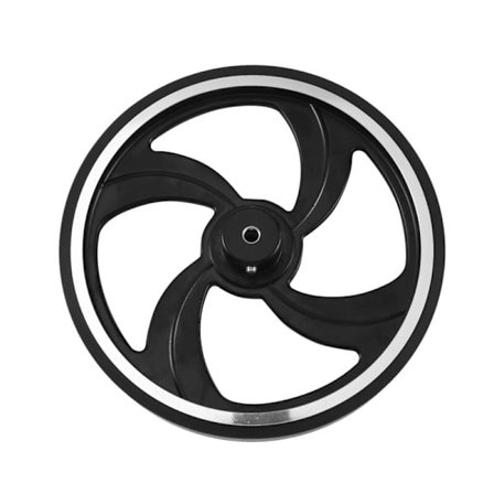 500 mm x 6 mm x 20 mm Industriel Aluminium Gummi Måle Encoder Meter Hjul til Industriel Encoder Tilbehør Encoder Hjul