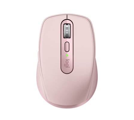 Logitech MX Anywhere 3S - mus - Bluetooth - rosa