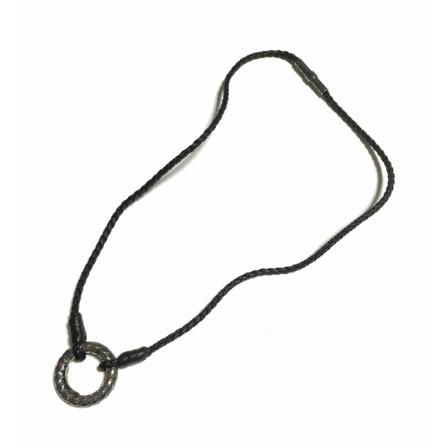 Bottega Veneta Vintage Necklaces , Grijs , unisex , Maat: ONE Size Vintage Sieraden