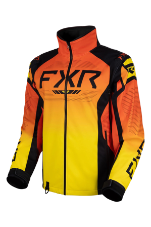 Crossjas FXR Cold RR Oranje/Geel/Zwart M