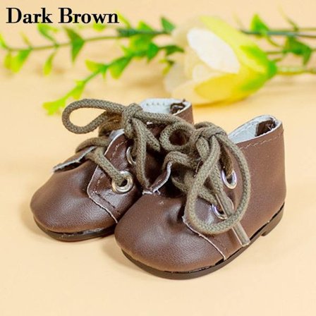 20cm Dukkesko Fritidssko MØRKEBRUN