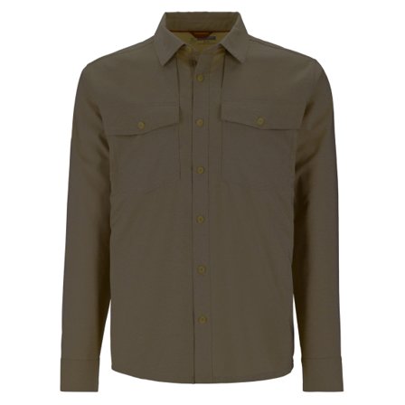 Simms No-See-Um Bugstopper Shirt Loden Heather - S