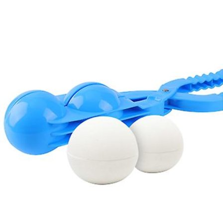 Snøballmaskin for barn, vinter utendørs leketøy, snøballklype for å lage snøballer, verktøy and/hjerte/pingvin/sirkelformet snøballklype