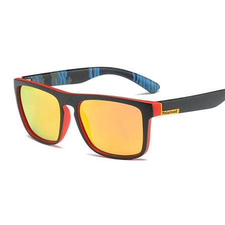 Polariserede solbriller udendørs camping vandreture fiskeri klassisk sol rød One Size