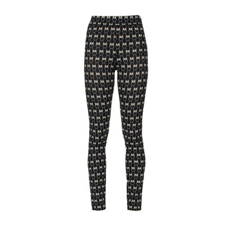 Pinko - Leggings - Svart - Dam - Storlek: M, Dam, Storlek: M