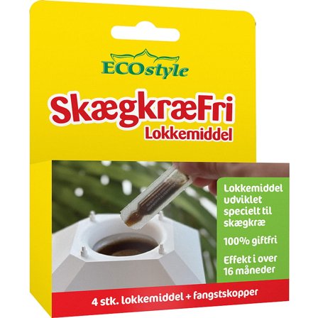 ECOstyle SkægkræFri Lokkemiddel 4 stk, Tøj & Bolig, Skadedyrsbekæmpelse, Sølvfisk