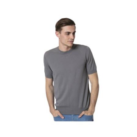 Gran Sasso, T-shirt Grijs, Heren, Maat:M
