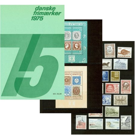 Danmark - Årsmappe 1975