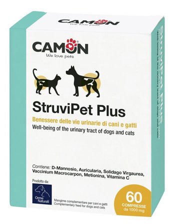Camon StruviPet Plus Alimento Complementare Per Cani/Gatti 60