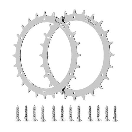 Worx Landroid L Vetopyörät - Lisäpyöräsarja Robottileikkurille, Parannettu Pito ja Vakaus