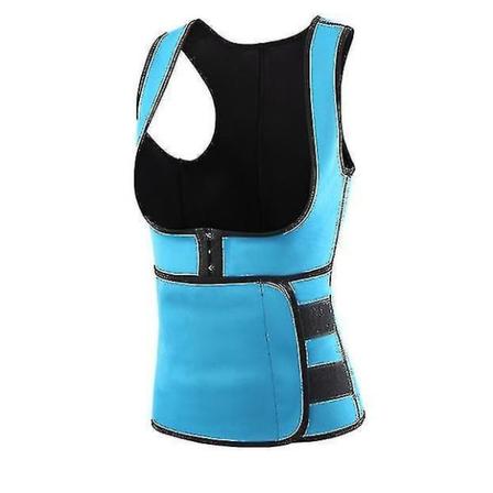 Body Sculpting för kvinnor Treknäppt väst-1 black