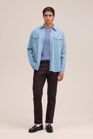 NN.07 Theo Chino Herre Økologisk Bomuld