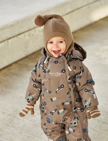 Minymo Balaclava W. Windstopper - Cream - 6-9M