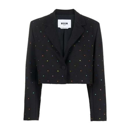 Msgm Jakke Sort, Dame